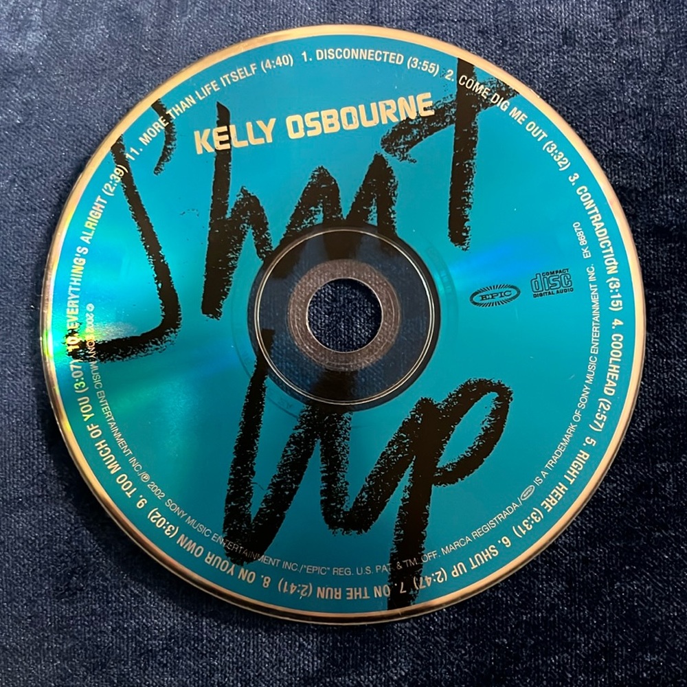 Original Kelly Osborne Shut Up CD